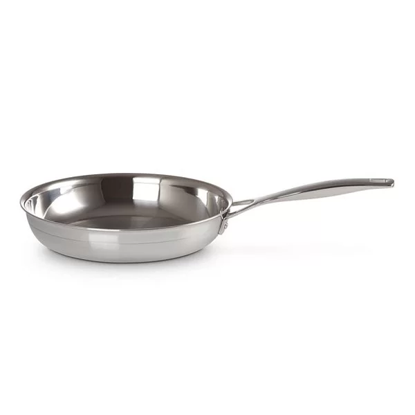 Сковорода 24 см, 3-х слойная нержавеющая сталь, цвет стальной, Le Creuset, Франция, 96200224001100 - изобр. 8