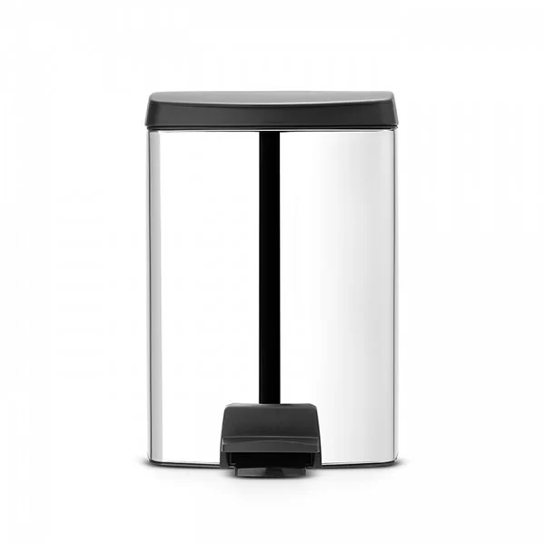 Мусорный бак эргономичный Pedal Bin, 10л, полированная сталь, Brabantia, 395628 - изобр. 7