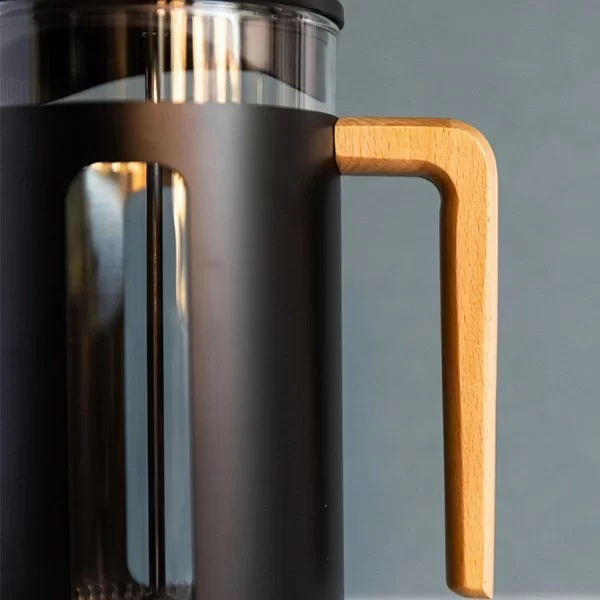 Кофейник френч-пресс La Cafetiere 1 л, черный, сталь+стекло, Kitchen Craft, Великобритания, LCPISA8CPBLKW - изобр. 9
