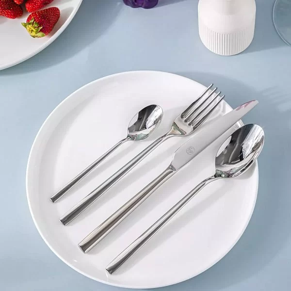 Набор столовых приборов на 6 персон Sky, 24 предмета, нержавеющая сталь, Broggi, Италия, CE5BRD05 - изобр. 12