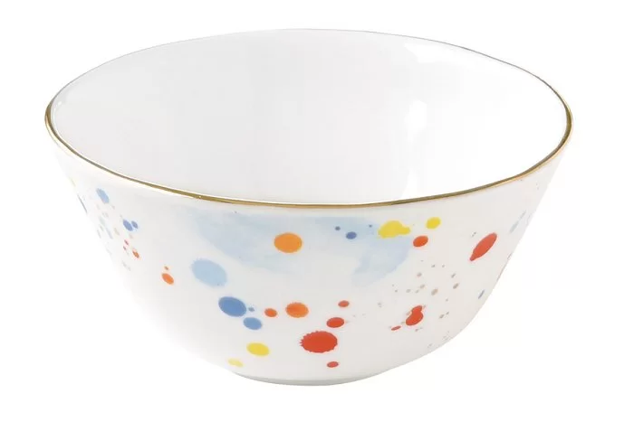 Салатник малый &quot;Брызги красок&quot; 12 см материал фарфор, Easy Life, Италия, EL-R2045_SPLA - изобр. 7