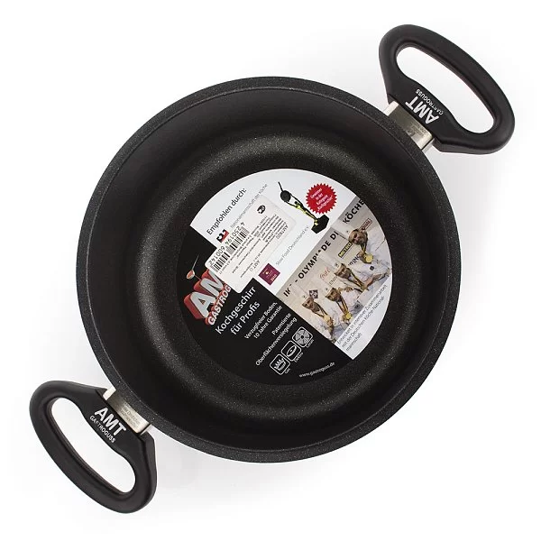 Сотейник 20 см с антипригарным покрытием высота 8 см, объем 1,8 л, AMT Gastroguss, AMT820 - изобр. 11