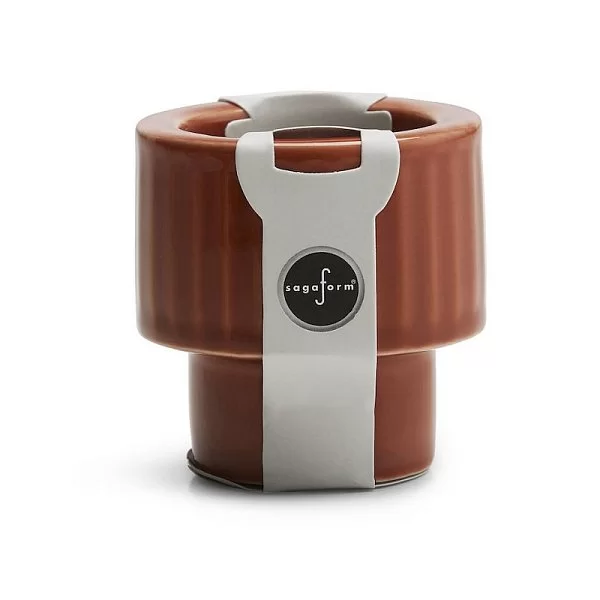 Подставка для яиц-подсвечник Coffee and More, высота 5,7 см, керамика, цвет коричневый, SagаForm, Швеция, 5018104 - изобр. 10