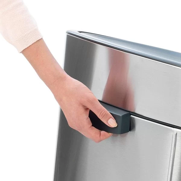 Мусорный бак Touch Bin New 40л, полированная сталь, Brabantia, 112881 - изобр. 13