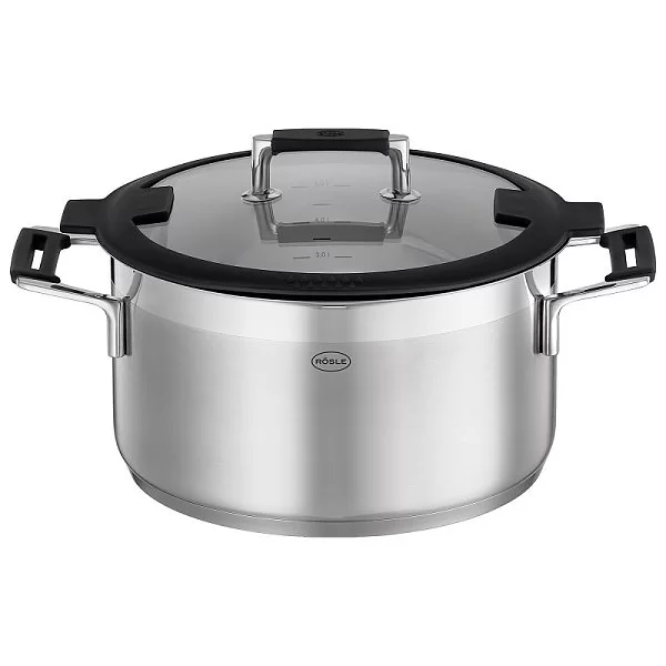 Набор посуды Silence PRO, 4 предмета, нержавеющая сталь 18/10, Германия, 91965 Roesle - изобр. 8