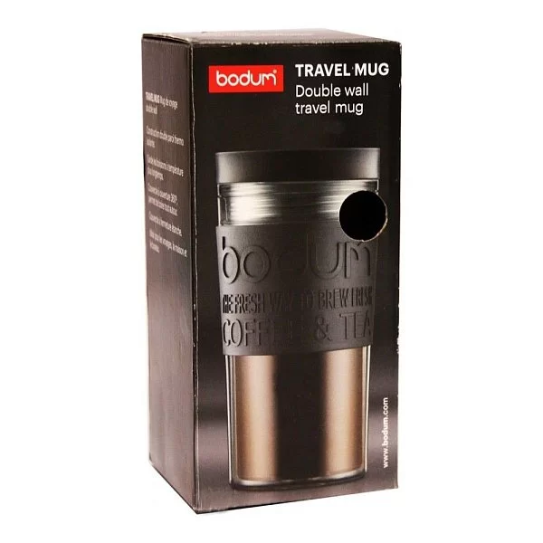 Кружка дорожная Travel, 0,45 л, черный, Bodum, 11685-01 - изобр. 9