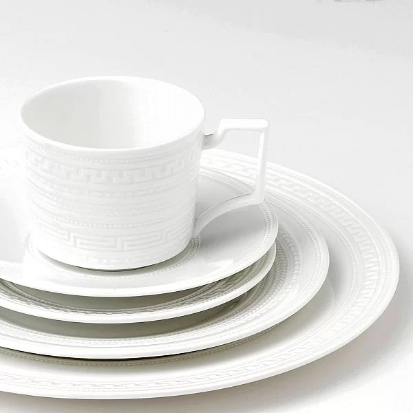 Овальное блюдо Intaglio 35 см, материал фарфор, цвет белый, Wedgwood, Великобритания, 5C104005106 - изобр. 8
