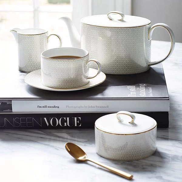 Чайник заварочный Arris 12x12 см, 1000 мл, материал фарфор, цвет белый, Wedgwood, Великобритания, 40007547 - изобр. 9