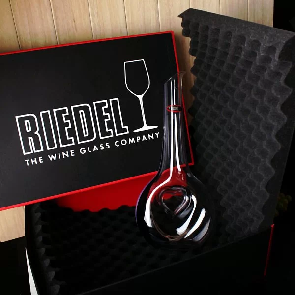 Декантер Bliss Red 1,21 л, хрусталь, Riedel, 2009/03 S3 - изобр. 9