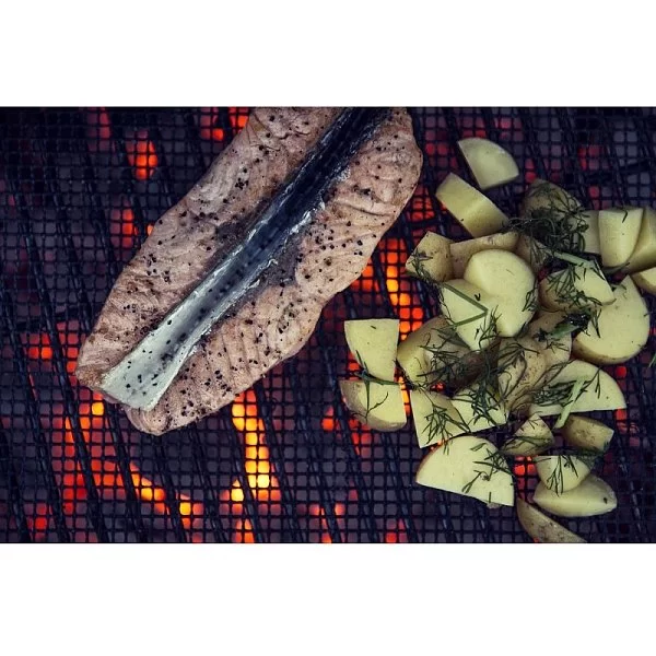 Коврик для барбекю BBQ, 42x36 см, стекло, цвет черный, SagаForm, Швеция, 5017429 - изобр. 10