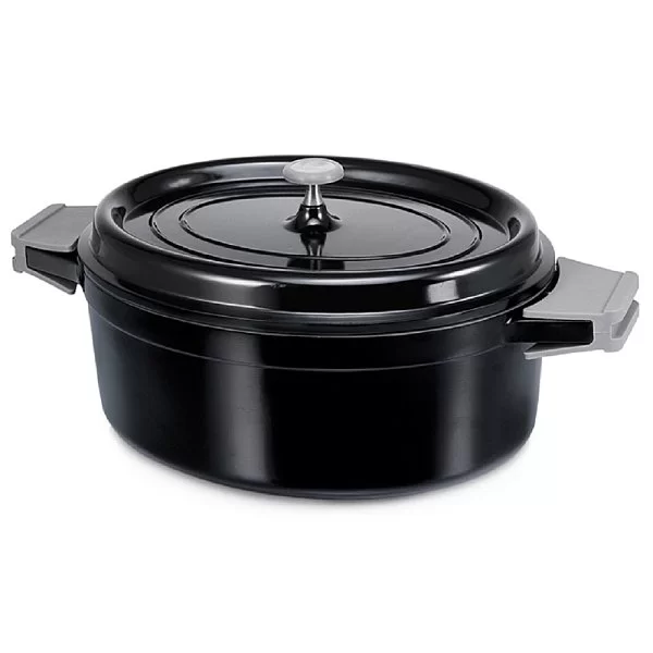 Кастрюля овальная с крышкой Cook'on 6,3 л диаметр 31 см, литой алюминий с керамическим покрытием, BEKA, Бельгия, 13391314 - изобр. 7
