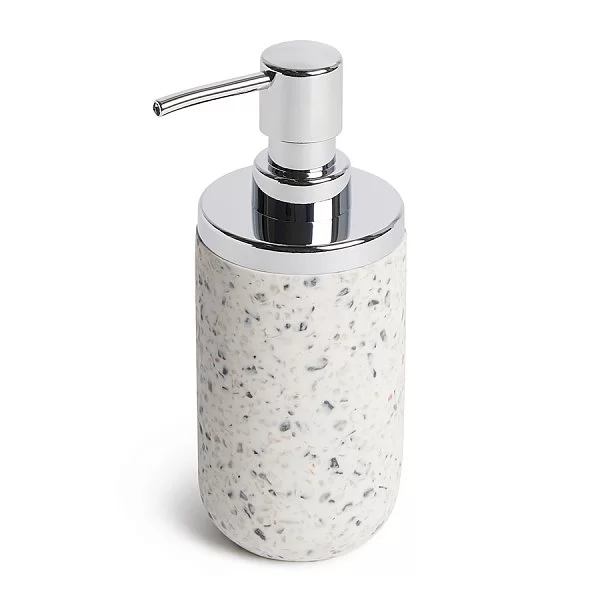 Диспенсер для мыла Junip terrazzo 10x18 см, материал синтетическая смола, цвет белый, Umbra, Канада, 1014018-1180 - изобр. 7