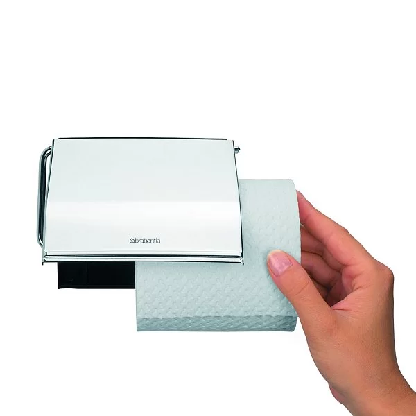 Держатель туалетной бумаги Classic, полированная сталь, Brabantia, 414589 - изобр. 9