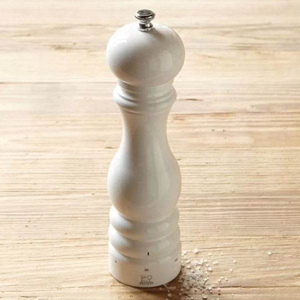 Мельница для соли Paris, высота 18 см, дерево, цвет белый, Peugeot, Франция, 2781000 - изобр. 10