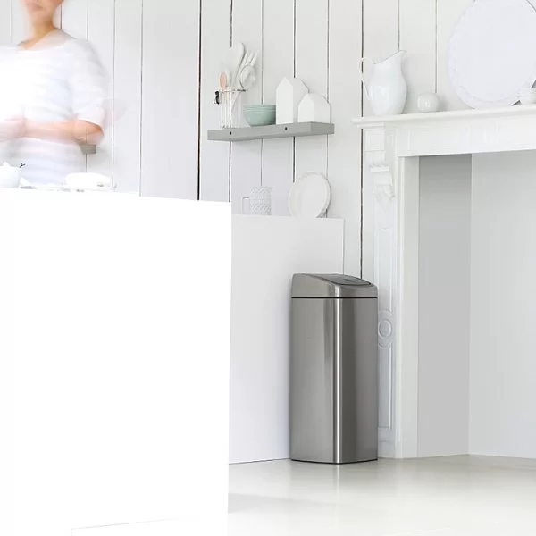 Мусорный бак Touch Bin 25л, матовая сталь, Brabantia, 384929 - изобр. 12