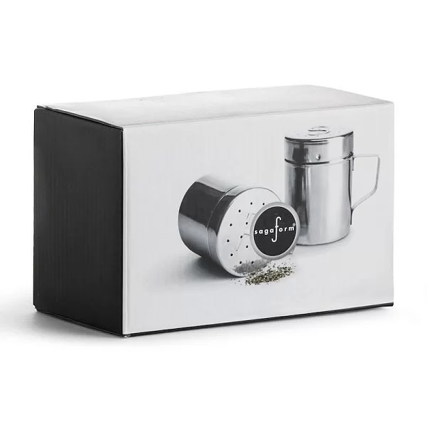 Солонка и перечница Kitchen, 7x9,5 см, нержавеющая сталь, цвет серебряный, SagаForm, Швеция, 5017802 - изобр. 9