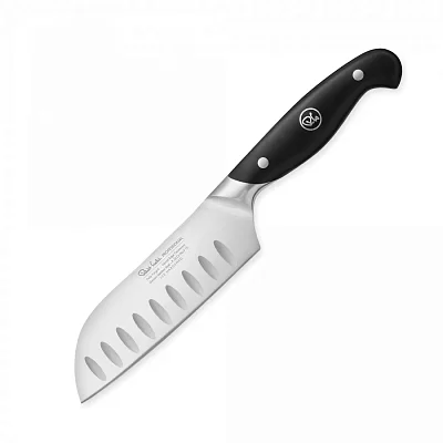 Нож кухонный поварской Santoku длина лезвия 18 см, сталь 1.4116 Krupp Stainless Steel, Kai, Япония, KAI-TMK-0702 - изобр. 33