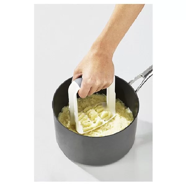 Толкушка для пюре Easy-Mash 7х16х11,9 см, полипропилен, цвет белый, Joseph Joseph, Великобритания, 20140 - изобр. 10