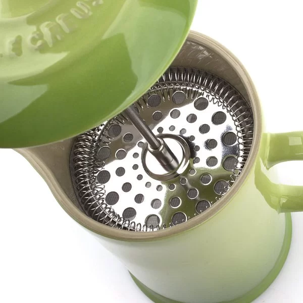 Френч-пресс 800 мл, материал керамика, цвет зеленый, Le Creuset, Франция, 91028200426000 - изобр. 8