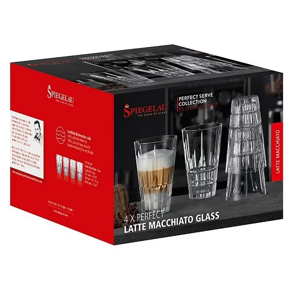 Набор стаканов для латте Perfect Bar, 300 мл, 4 шт, хрустальное стекло, Spiegelau, 4500194 - изобр. 10