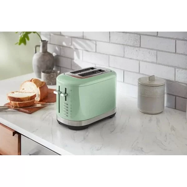 Тостер на 2 хлебца, цвет фисташковый, Kitchen Aid, США, 5KMT2109EPT - изобр. 11