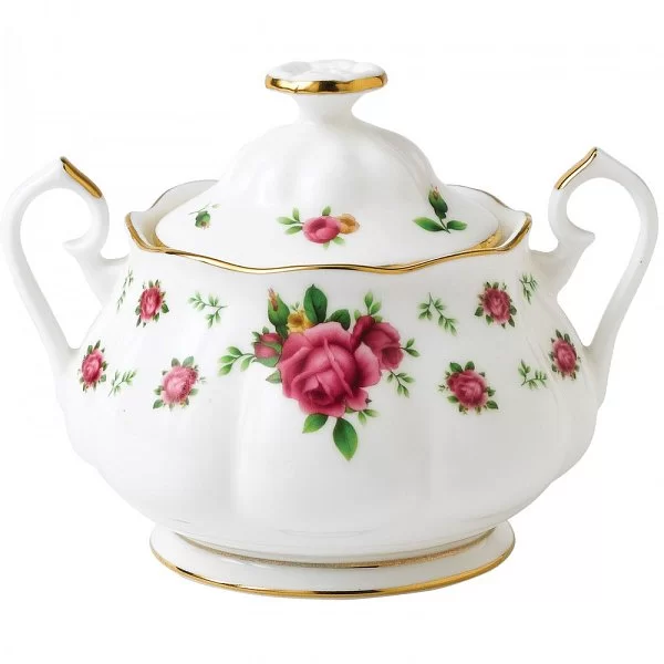 Сахарница New Country Roses объем 350 мл, материал фарфор, Royal Albert, Великобритания, NCRWTW25865 - изобр. 7