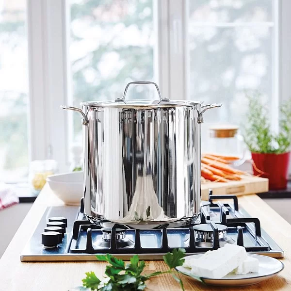 Кастрюля суповая с крышкой Chef 10 л диаметр 24 см, нержавеющая сталь 18/10, BEKA, Бельгия, 12063244 - изобр. 13