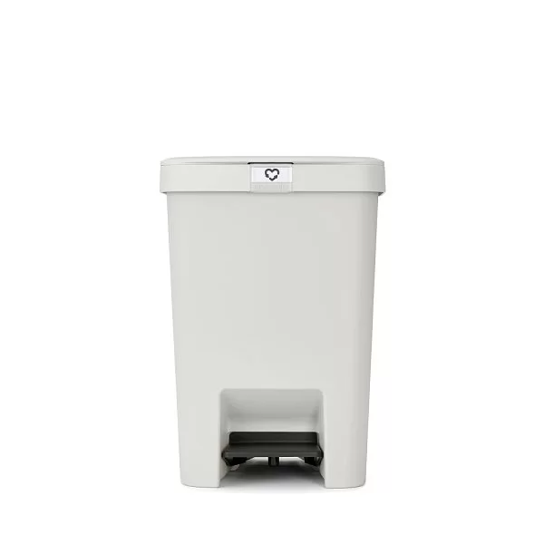 Мусорный бак с педалью StepUp 25 л, пластик, цвет светло-серый, Brabantia, 800207 - изобр. 7