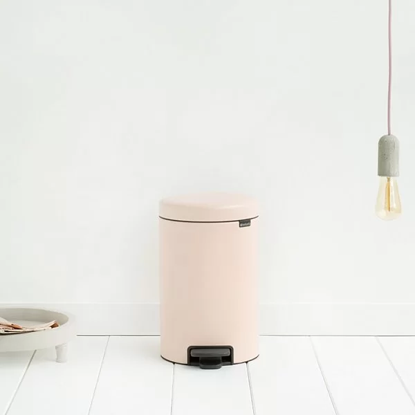 Мусорный бак с педалью NewIcon, 12л, чайная роза, Brabantia, 113543 - изобр. 10