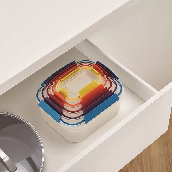 Набор из 5 контейнеров Nest Prep, пластик+силикон, Joseph Joseph, Великобритания, 81081 - изобр. 8