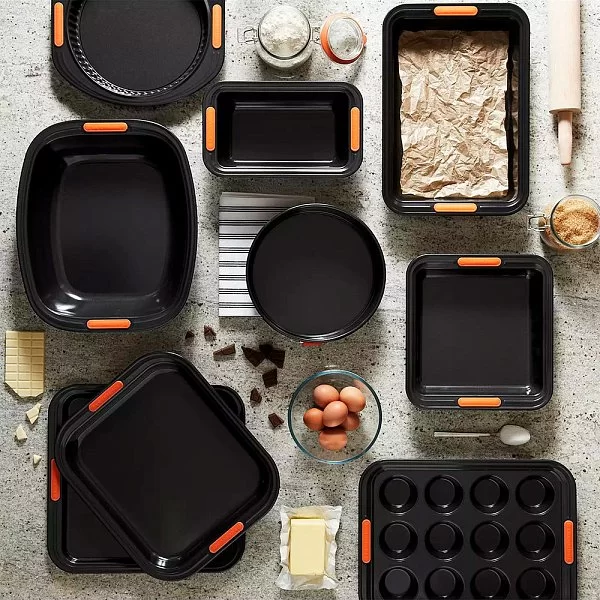 Форма для выпечки квадратная 23х23 см с антипригарным покрытием, алюминий, цвет черный, Le Creuset, Франция, 94100929000000 - изобр. 8