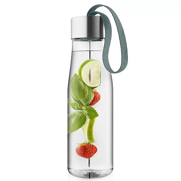 Бутылка для воды MyFlavour 0,75 л, 7,7x7,7x25,8 см, пластик + нержавеющая сталь, цвет бирюзово-синий, Eva Solo, Дания, 567509 - изобр. 14