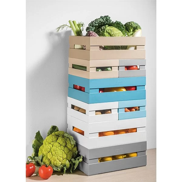Ящик для хранения Tidy&Store 22,4x5,4x8,7 см, материал суперпластик, цвет белый, Guzzini, Италия, 16930011 - изобр. 10