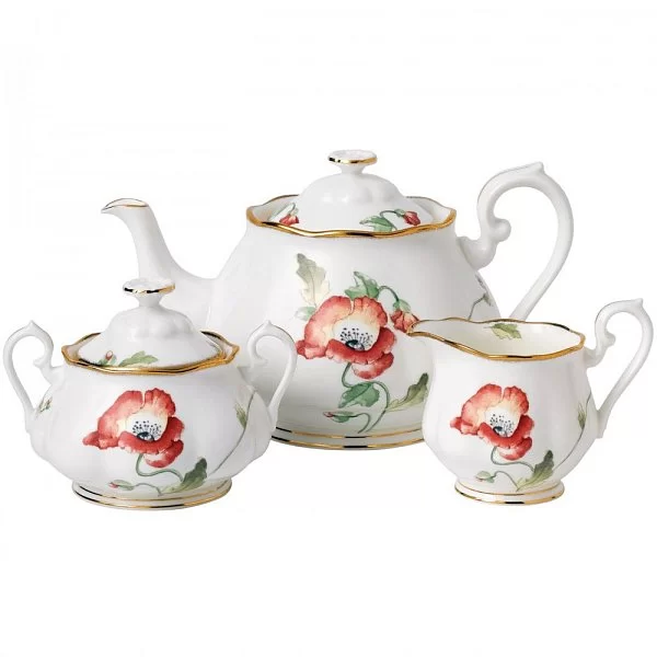 Чайный набор 1970 Poppy 3 предмета, материал фарфор, Royal Albert, Великобритания, 40017582 - изобр. 7