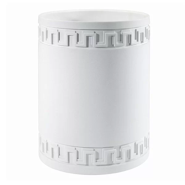 Корзина для мусора Gramercy 20х20х25 см, цвет белый, материал полистоун, Avanti, США, 14501F - изобр. 7