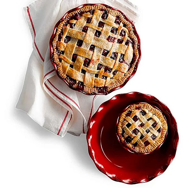 Набор из 2-х форм для выпечки диаметр 14,5 см, материал керамика, цвет гранат, Emile Henry, Франция,349522 - изобр. 8