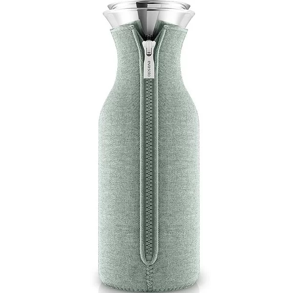 Графин Fridge в неопреновом текстурном чехле 1 л, стекло + нержавеющая сталь, цвет светло-зеленый, Eva Solo, Дания, 567993 - изобр. 7