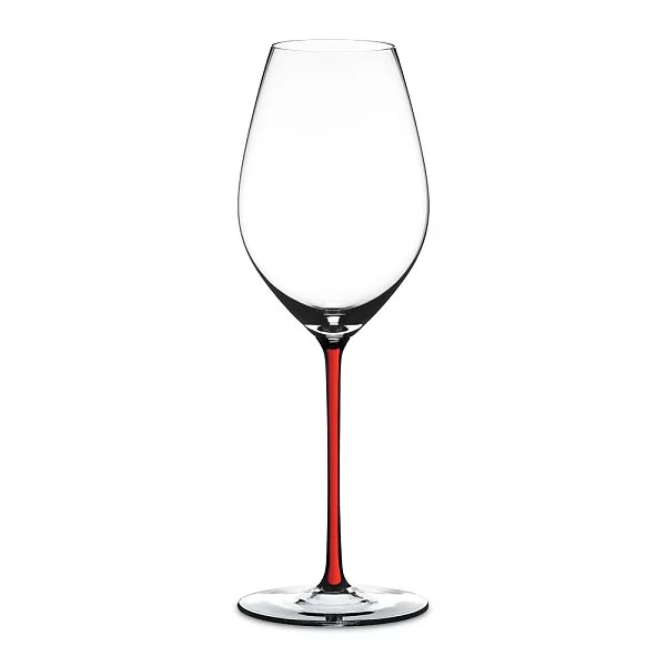 Бокал для шампанского Champagne Wine 445 мл, красная ножка, хрусталь, Fatto a Mano, Riedel, 4900/28R - изобр. 7