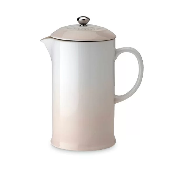 Френч-пресс 800 мл, материал керамика, цвет бежевый, Le Creuset, Франция, 60706087160003 - изобр. 7
