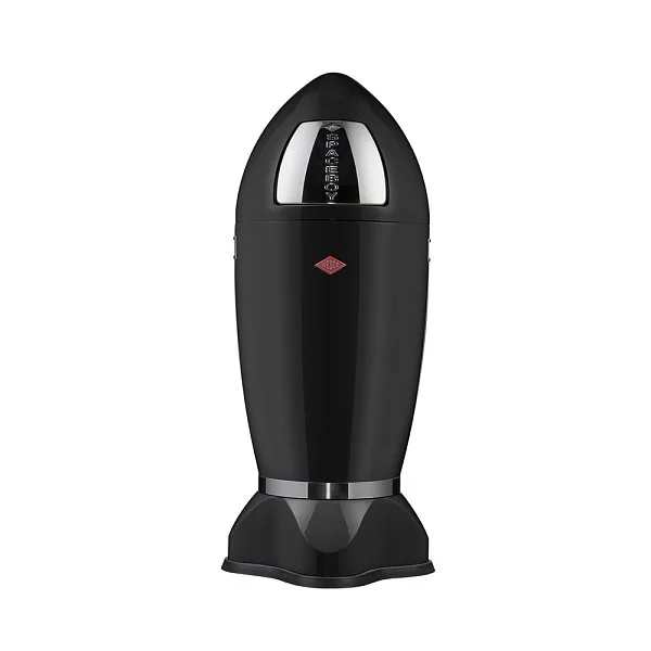 Мусорный бак с заслонкой Spaceboy 35 л, цвет черный, нержавеющая сталь, Wesco, Германия, 138631-62 - изобр. 7