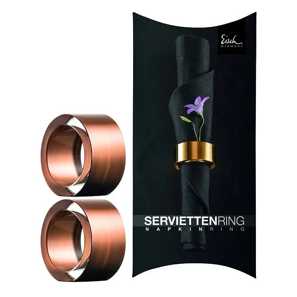 Набор из 2-х колец для салфеток Kaya, подарочная упаковка, материал бессвинцовый хрусталь, Eisch, Германия, 77290550 - изобр. 7