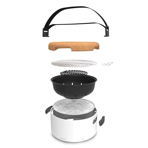 Барбекю настольный Studio, диаметр 35 см, цвет белый,сталь, Berghoff, Бельгия, 2415600 - изобр. 8