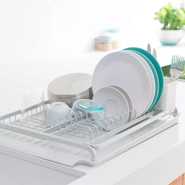 Сушилка для посуды 49х14х39 см, материал металл + пластик, Brabantia, 117428 - изобр. 8