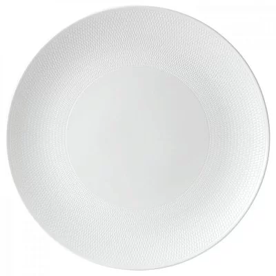 Глубокое блюдо для овощей Vera Wang Grosgrain 26x20x5,5 см, материал фарфор, цвет серебро + белый, Wedgwood, Великобритания, 50116403602 - изобр. 30