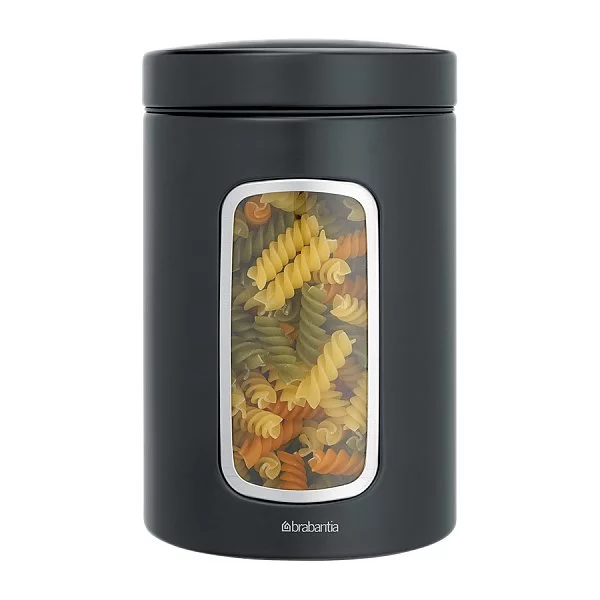 Контейнер с окном 1,4л, черный матовый, Brabantia, 333521 - изобр. 10