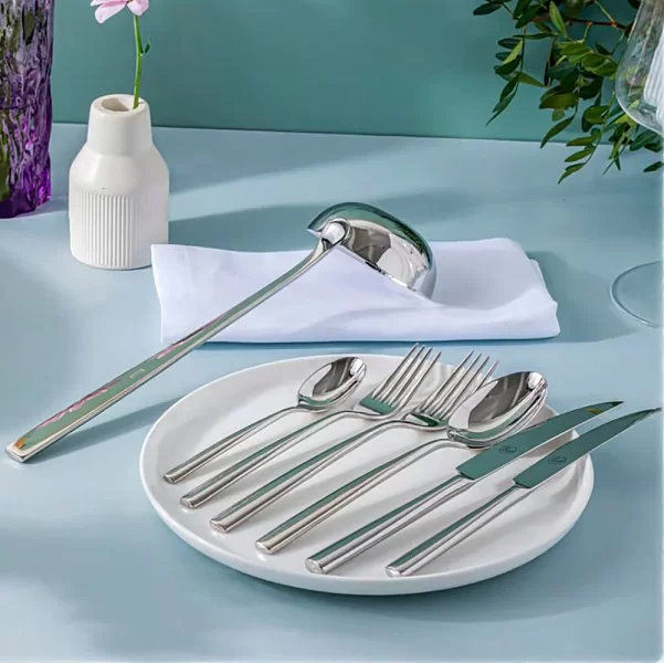 Набор столовых приборов на 12 персон Luce, 75 предметов, нержавеющая сталь, Broggi, Италия, 1810500D61 - изобр. 10