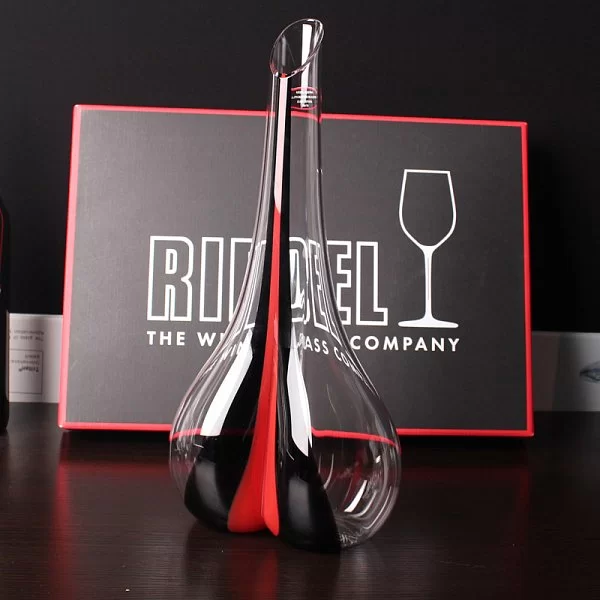 Декантер Smile Red 1,41 л, хрусталь, ручная работа, Riedel, Австрия, 2009/01 S3 - изобр. 10