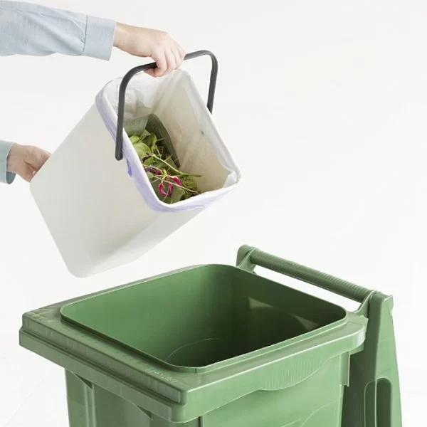 Мусорное ведро Sort & Go встраиваемое, 12л, белый, Brabantia, 109782 - изобр. 12