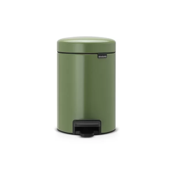Мусорный бак с педалью NewIcon, 3л, зеленый мох, Brabantia, 113024 - изобр. 7