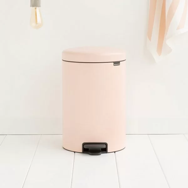 Мусорный бак с педалью NewIcon, 20л, чайная роза, Brabantia, 113949 - изобр. 11